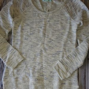 Maurices Lightweigt V Neck Sweater Metallic S New